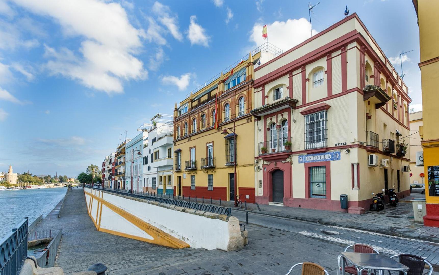 Sunterrace Loft-Triana'S Star, 10' From City Center! Siviglia Esterno foto